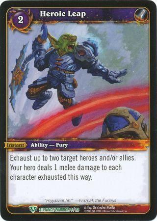 Heroic Leap Alliance Warrior 6 28 Uncommon Heroic Leap Alliance Warrior 6 28 Uncommon