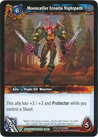Mooncaller Jynalla Nightpath Alliance Warrior 14 28 Uncommon Mooncaller Jynalla Nightpath Alliance Warrior 14 28 Uncommon