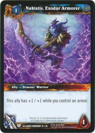Nakistis Exodar Armorer Alliance Warrior 15 28 Common Nakistis Exodar Armorer Alliance Warrior 15 28 Common