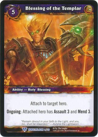 Blessing of the Templar Horde Paladin 4 30 Rare Blessing of the Templar Horde Paladin 4 30 Rare