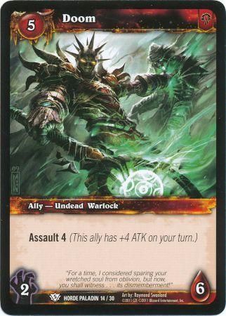 Doom Horde Paladin 14 30 Common Doom Horde Paladin 14 30 Common