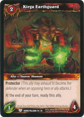 Kirga Earthguard Horde Paladin 19 30 Common Kirga Earthguard Horde Paladin 19 30 Common