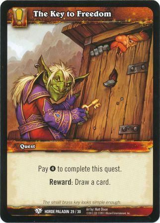 The Key to Freedom Horde Paladin 29 30 Common The Key to Freedom Horde Paladin 29 30 Common