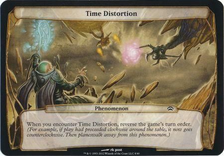 Time Distortion Oversized Card Planechase 2012 Singles Time Distortion Oversized Card Planechase 2012 Singles