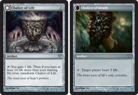 Chalice of Death Dark Ascension Magic the Gathering MTG Chalice of Life