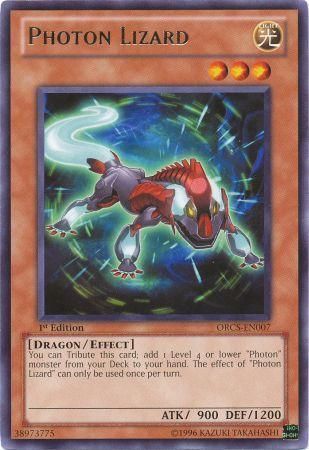 Photon Lizard ORCS EN007 Rare 1st Edition Photon Lizard ORCS EN007 Rare 1st Edition