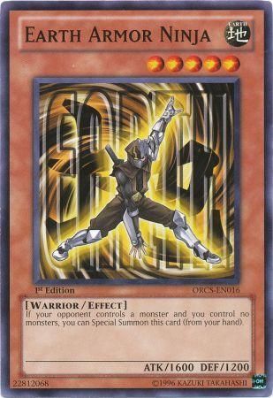 Earth Armor Ninja ORCS EN016 Common 1st Edition Order of Chaos 1st Edition Singles Earth Armor Ninja ORCS EN016 Common 1st Edition Order of Chaos 1st Edition Singles