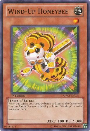 Wind Up Honeybee ORCS EN024 Common 1st Edition Order of Chaos 1st Edition Singles Wind Up Honeybee ORCS EN024 Common 1st Edition Order of Chaos 1st Edition Singles