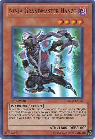 Ninja Grandmaster Hanzo - Yugioh | TrollAndToad