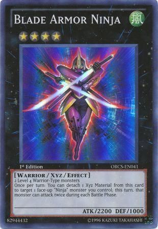 Blade Armor Ninja ORCS EN041 Super Rare 1st Edition Blade Armor Ninja ORCS EN041 Super Rare 1st Edition