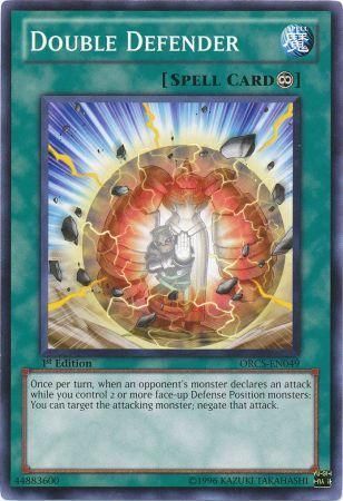 DOUBLE DEFENDER ORCS-EN049 1st EDITION 2012 SERIES COMMON YTCG