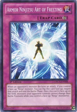 Armor Ninjitsu Art of Freezing ORCS EN068 Common 1st Edition Order of Chaos 1st Edition Singles Armor Ninjitsu Art of Freezing ORCS EN068 Common 1st Edition Order of Chaos 1st Edition Singles