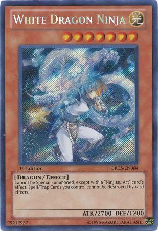 Yugioh - WCQ 2012 Ninja Grandmaster Hanzo-White Dragon Ninj