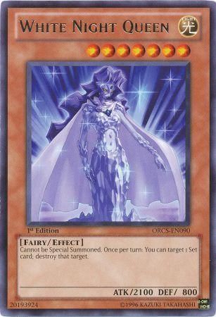 White Night Queen ORCS EN090 Rare 1st Edition White Night Queen ORCS EN090 Rare 1st Edition