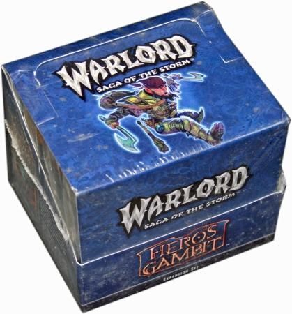 Hero s Gambit Starter Box 12 Decks Warlord AEG Warlord Sealed Product Hero s Gambit Starter Box 12 Decks Warlord AEG Warlord Sealed Product