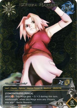 Sakura Haruno Concentrated Punch 1355 Super Rare Sakura Haruno Concentrated Punch 1355 Super Rare