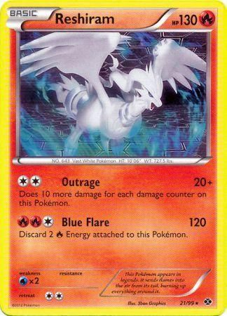 Reshiram - Black & White 1: (Base Set) - Pokemon