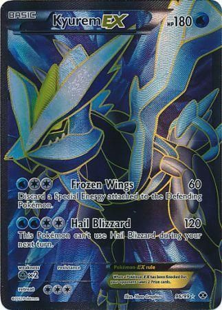 TIL the tin promos for Kyurem EX, Reshiram EX and Zekrom EX were printed  with cosmos foil : r/PokemonTCG