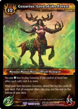 Cenarius Lord of the Forest 5 198 Epic Rare Cenarius Lord of the Forest 5 198 Epic Rare