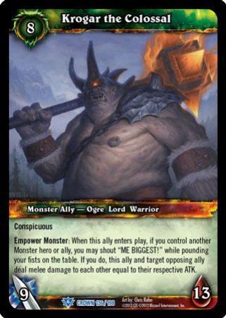 Krogar the Colossal 136 198 Rare Krogar the Colossal 136 198 Rare