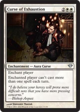 Curse of Exhaustion Dark Ascension Singles Curse of Exhaustion Dark Ascension Singles