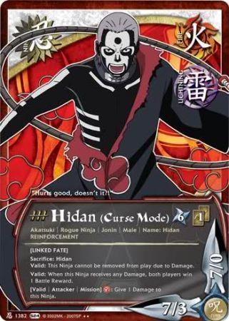 Hidan Curse Mode Linked Fate 1382 Rare Hidan Curse Mode Linked Fate 1382 Rare