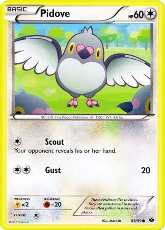Pidove 83 99 Common Black White 4 Next Destinies Singles Pidove 83 99 Common Black White 4 Next Destinies Singles
