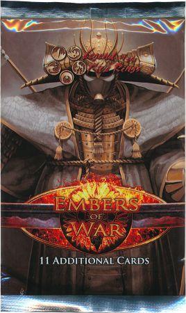 Embers of War Booster Pack Legend of the Five Rings L5R Sealed Product Embers of War Booster Pack Legend of the Five Rings L5R Sealed Product