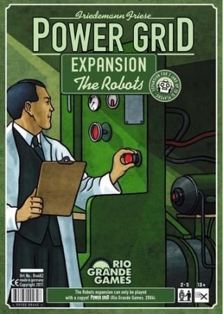Power Grid The Robots expansion Rio Grande Games RIO462 Board Games A Z Power Grid The Robots expansion Rio Grande Games RIO462 Board Games A Z