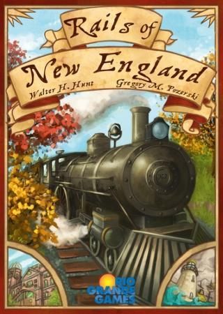 Rails of New England board game Rio Grande Games RIO433 Board Games A Z Rails of New England board game Rio Grande Games RIO433 Board Games A Z