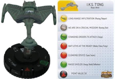 I K S T ong 016 Star Trek Tactics Heroclix Other Star Trek Tactics I K S T ong 016 Star Trek Tactics Heroclix Other Star Trek Tactics