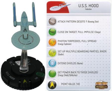 U S S Hood 020 Star Trek Tactics Heroclix Other Star Trek Tactics U S S Hood 020 Star Trek Tactics Heroclix Other Star Trek Tactics