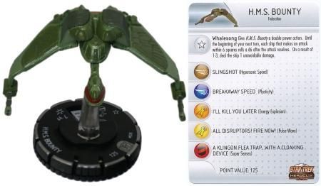 H M S Bounty 028 Star Trek Tactics Heroclix Other Star Trek Tactics H M S Bounty 028 Star Trek Tactics Heroclix Other Star Trek Tactics