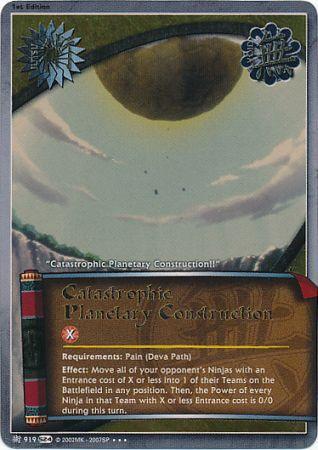 Catastrophic Planetary Construction 919 Super Rare Naruto Sage s Legacy Catastrophic Planetary Construction 919 Super Rare Naruto Sage s Legacy