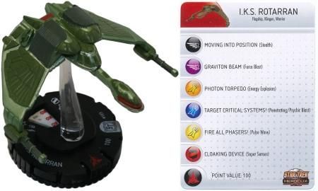 I K S Rotarran 103 Star Trek Tactics Starter Set Heroclix Other Star Trek Tactics I K S Rotarran 103 Star Trek Tactics Starter Set Heroclix Other Star Trek Tactics