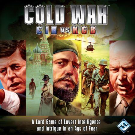 Cold War Cia Vs Kgb Second Edition Card Game Fantasy Flight Games Ffgcw02