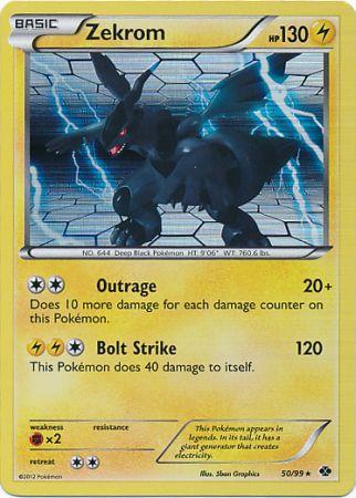  Pokemon - Zekrom (39/116) Promos - Holo : Toys & Games