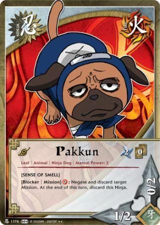 Pakkun Sense of Smell 1376 Rare Naruto Sage s Legacy Pakkun Sense of Smell 1376 Rare Naruto Sage s Legacy