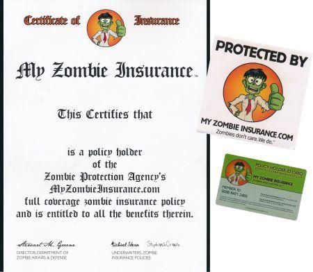My Zombie Insurance Kit All Toys and Collectibles My Zombie Insurance Kit All Toys and Collectibles