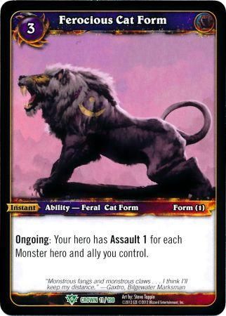 Ferocious Cat Form 11 198 Uncommon Ferocious Cat Form 11 198 Uncommon