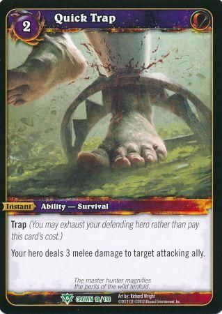 Quick Trap 18 198 Uncommon Quick Trap 18 198 Uncommon