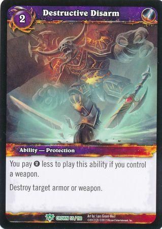 Destructive Disarm 55 198 Uncommon Destructive Disarm 55 198 Uncommon