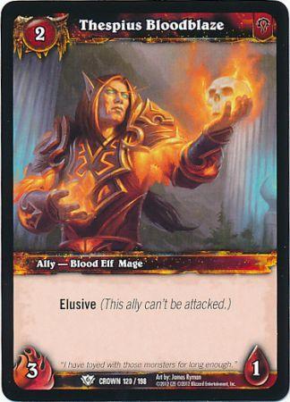 Thespius Bloodblaze 120 198 Common WoW Crown of the Heavens Thespius Bloodblaze 120 198 Common WoW Crown of the Heavens