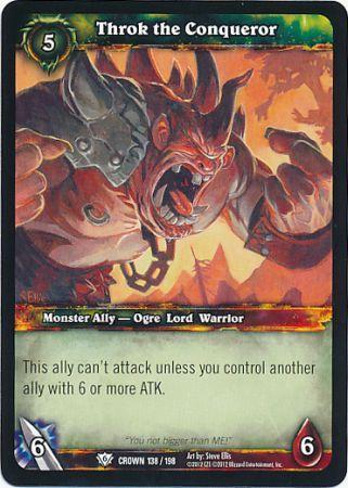 Throk the Conqueror 138 198 Common WoW Crown of the Heavens Throk the Conqueror 138 198 Common WoW Crown of the Heavens