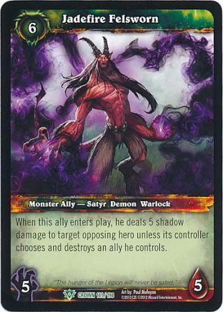 Jadefire Felsworn 141 198 Uncommon Jadefire Felsworn 141 198 Uncommon