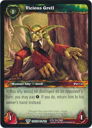 Vicious Grell 165 198 Uncommon WoW Crown of the Heavens Vicious Grell 165 198 Uncommon WoW Crown of the Heavens