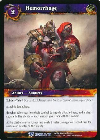 Hemorrhage 38 198 Rare WoW Crown of the Heavens Hemorrhage 38 198 Rare WoW Crown of the Heavens