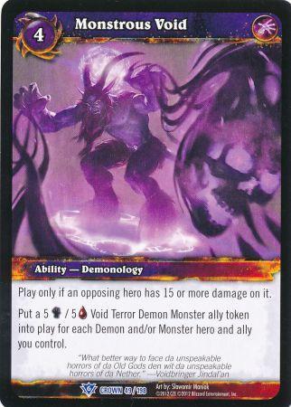 Monstrous Void 49 198 Rare WoW Crown of the Heavens Monstrous Void 49 198 Rare WoW Crown of the Heavens
