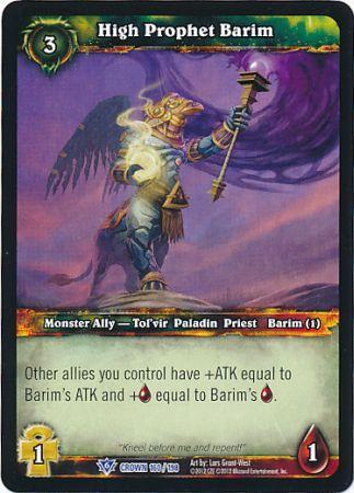 High Prophet Barim 160 198 Rare High Prophet Barim 160 198 Rare