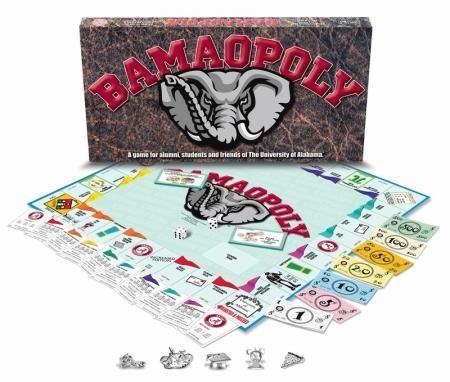 Bamaopoly board game Late for the Sky Board Games A Z Bamaopoly board game Late for the Sky Board Games A Z